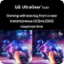 TM LG UltraGear OLED Gaming with less lag from a near instantaneous 0.03ms (GtG) response time.