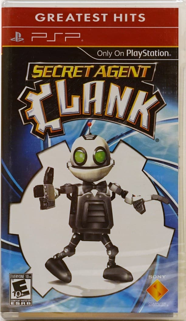 SECRET AGENT CLANK - PSP - GREATEST HITS - PSP