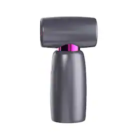 Cluzine - High Speed Mini Turbo Jet Blower, Portable Rechargeable, Powerful Fan for Indoor Outdoor Use - Gray