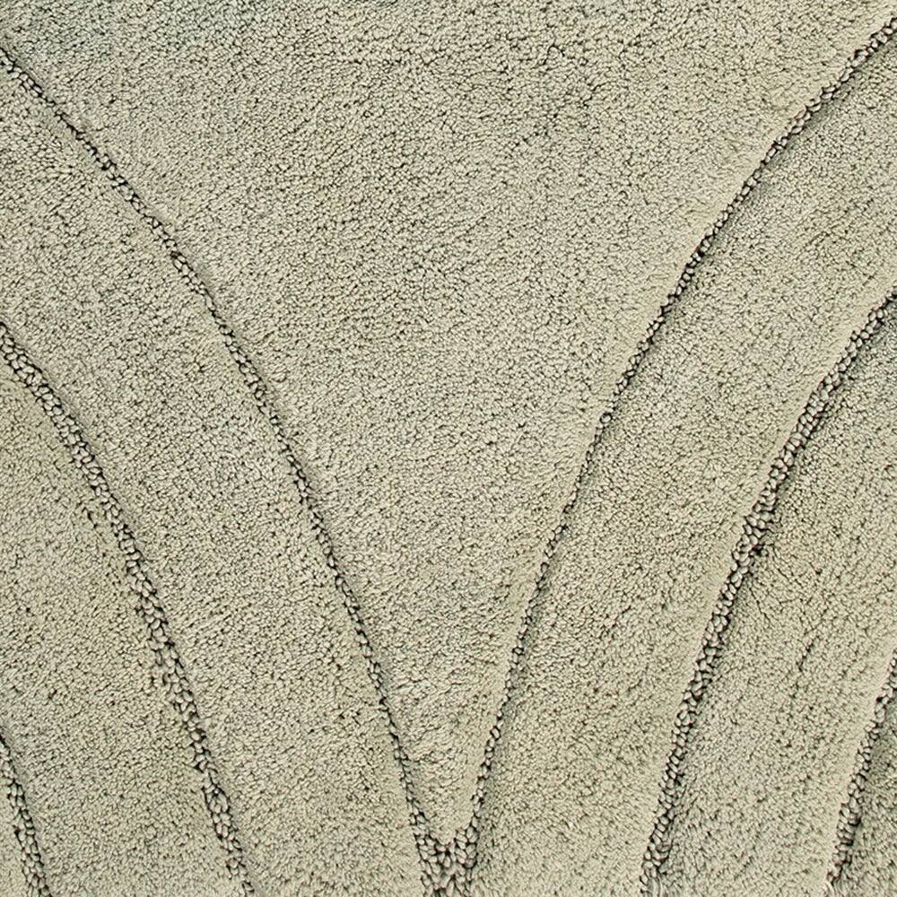 Alt View 2. Knightsbridge - Knightsbridge Diamond Pattern Non-Skid Bath Rug - 21" x 34" - Sage.