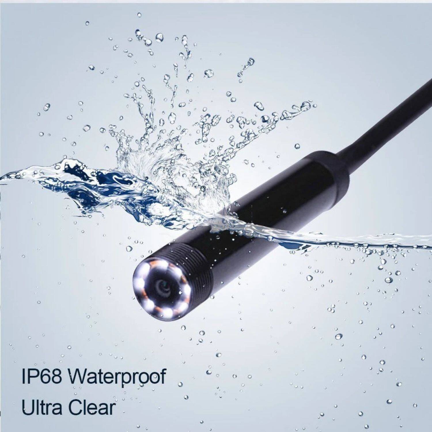 IP68 Waterproof  
Ultra Clear