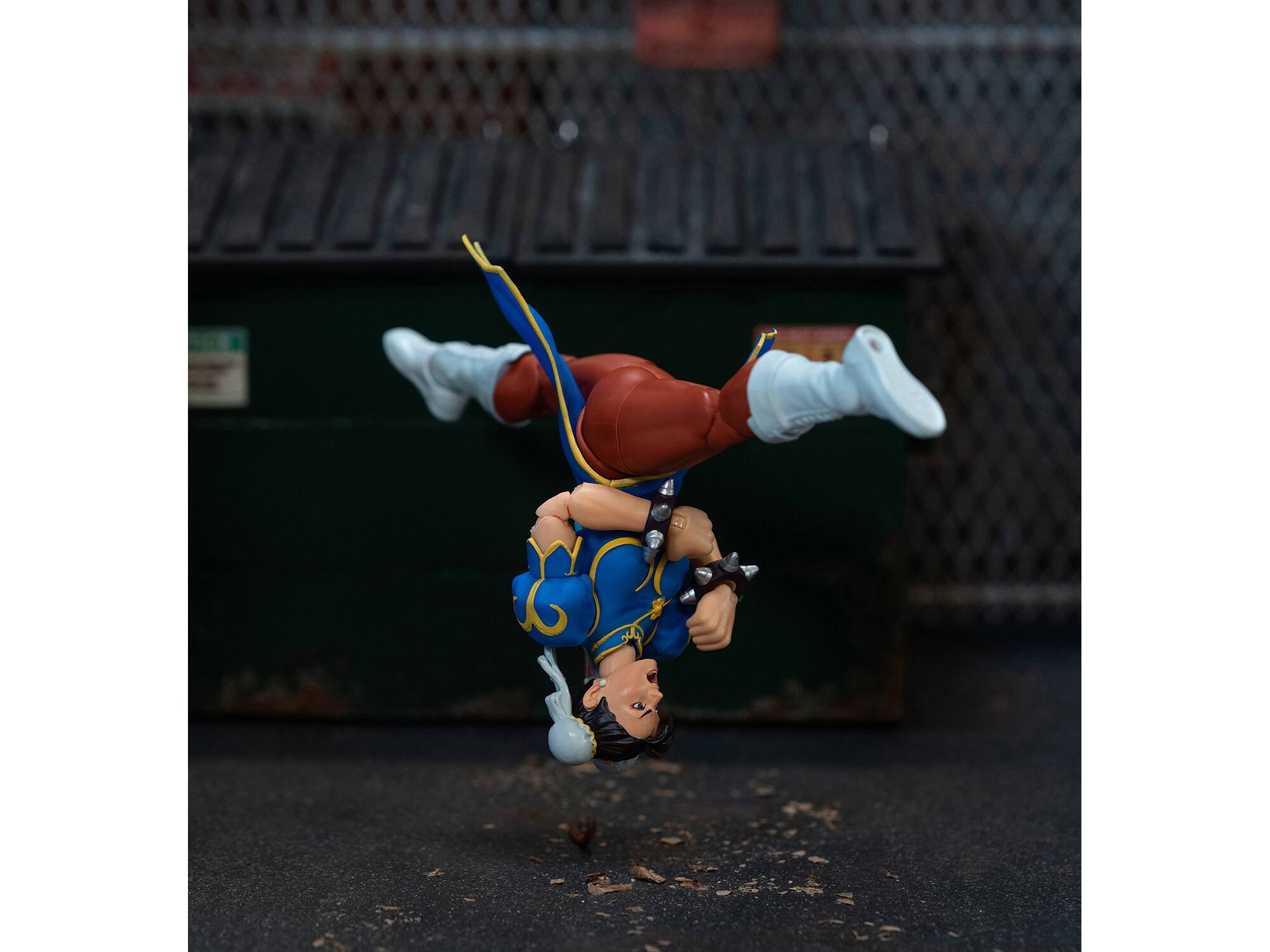 Alt View 4. Jada Toys - Jada Toys - Street Fighter II Chun Li 6-in Articulated Collectible Action Figure - Multicolor.