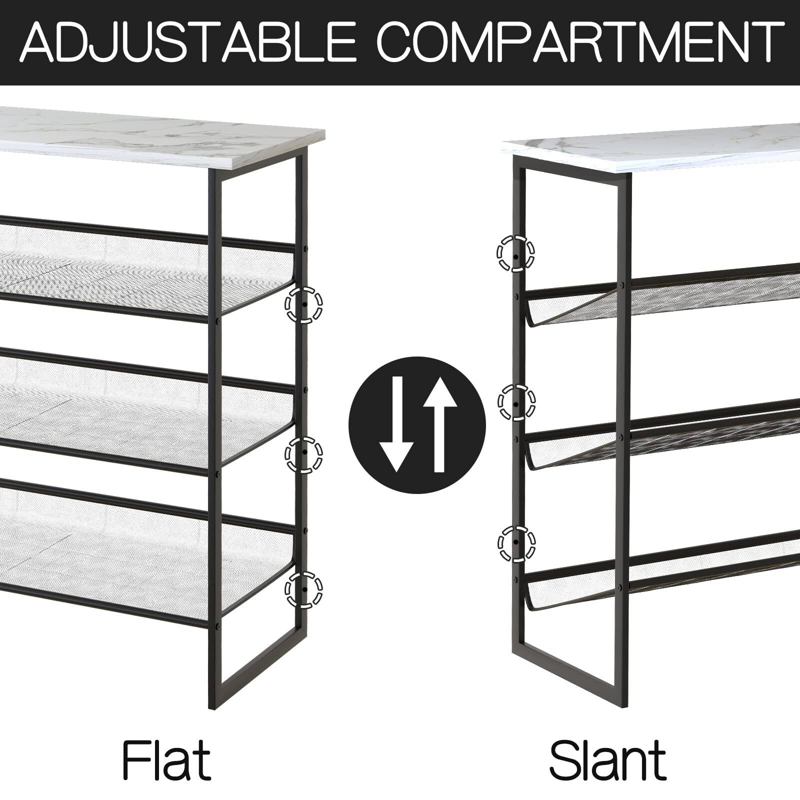ADJUSTABLE COMPARTMENT

Flat

Slant