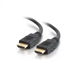 C2G - 2ft High Speed HDMI Cable with Ethernet - 4K - UltraHD - HDMI for Audio/Video Device - 2 ft - 1 x HDMI Male Digital Audi - Black
