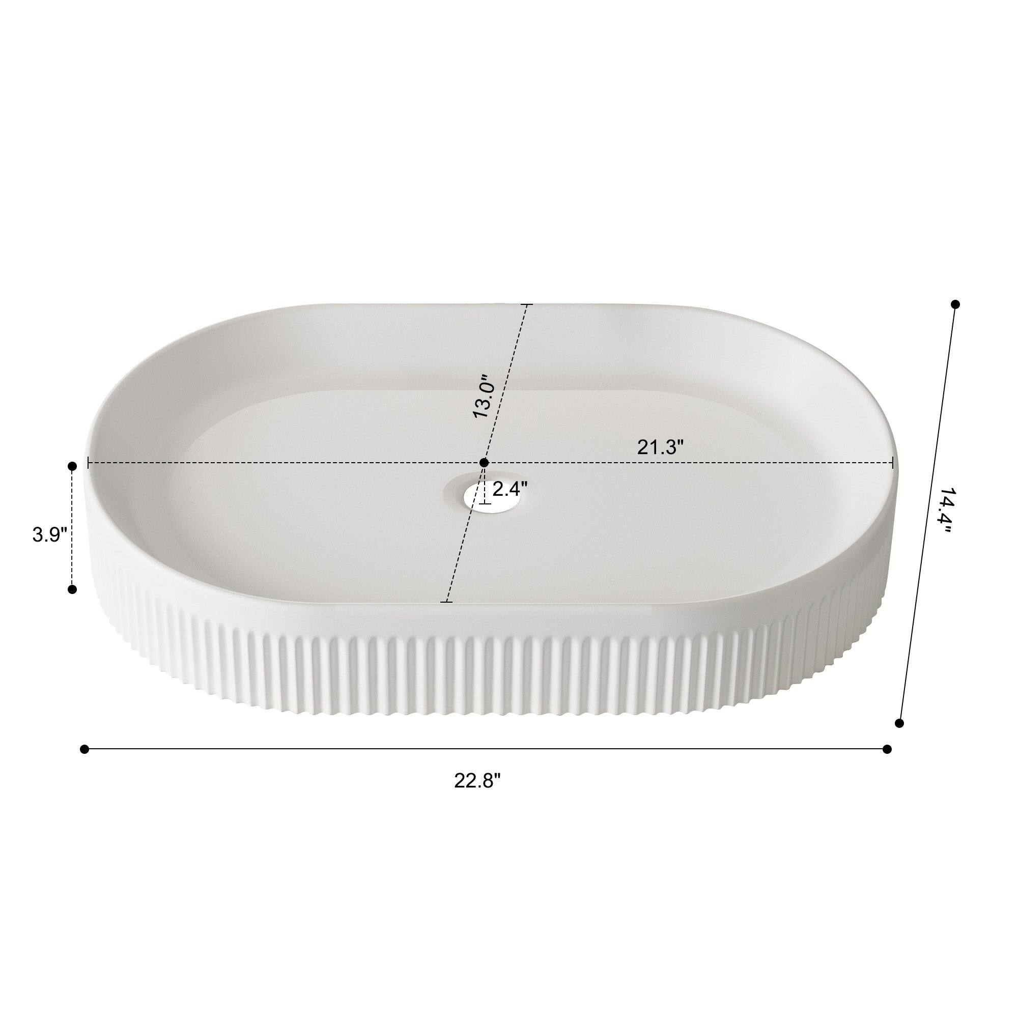 3.9" 13.0" 2.4" 21.3" 14.4" 22.8"