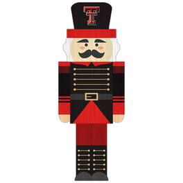 Fan Creations - Texas Tech Red Raiders 31'' Nutcracker Leaner - Multicolor