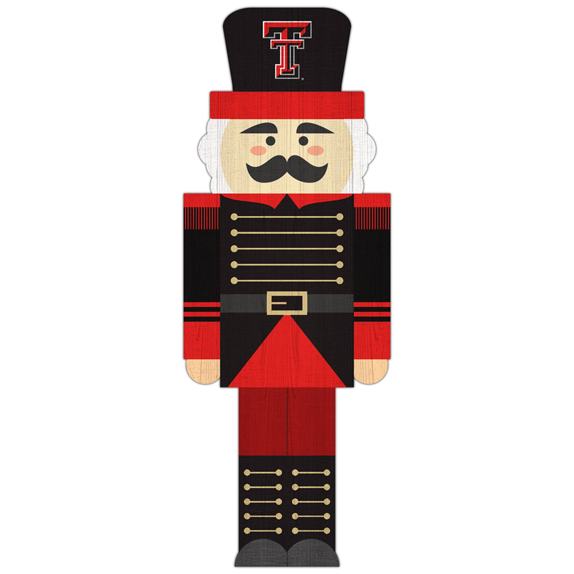 Texas Tech Red Raiders 31'' Nutcracker Leaner