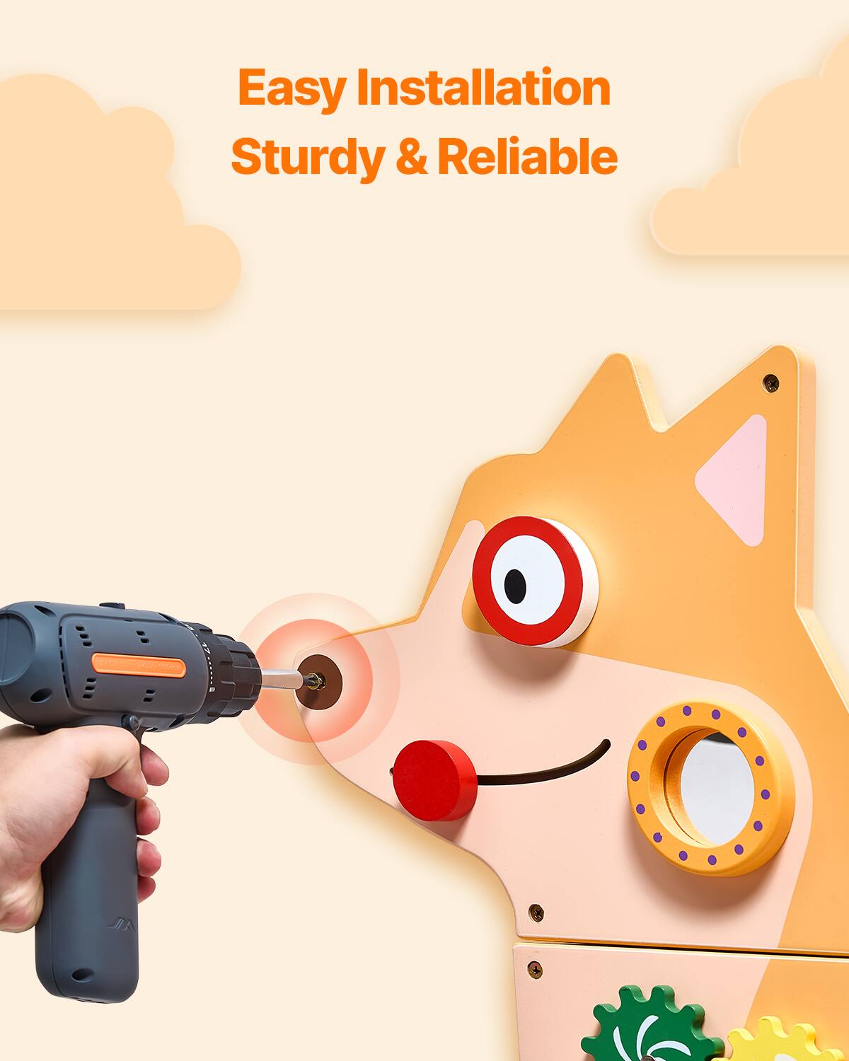 Easy Installation  
Sturdy & Reliable