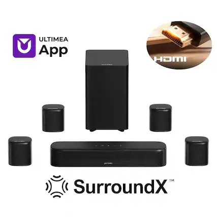 ULTIMEA App
MCTIOE HDMI
SECCIA HEROES
ULTIMEA TM
SurroundX