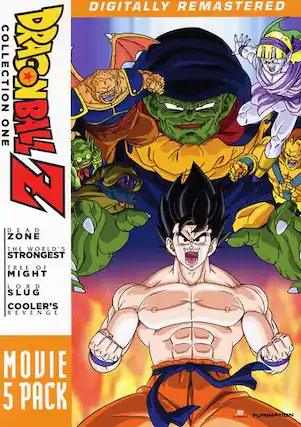 Front. Dragon Ball Z: Movie Pack 1 - DVD.