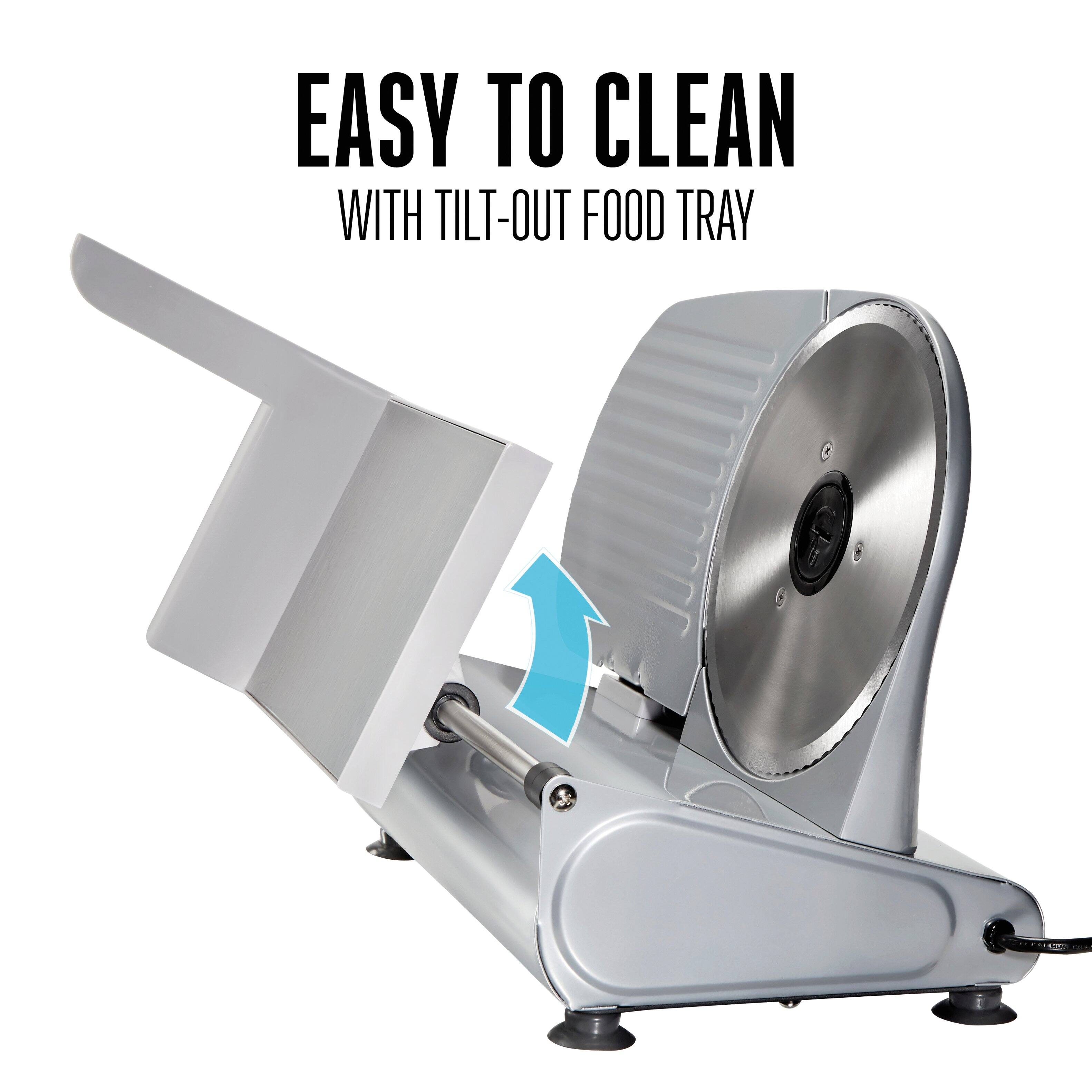 EASY TO CLEAN  
WITH TILT-OUT FOOD TRAY