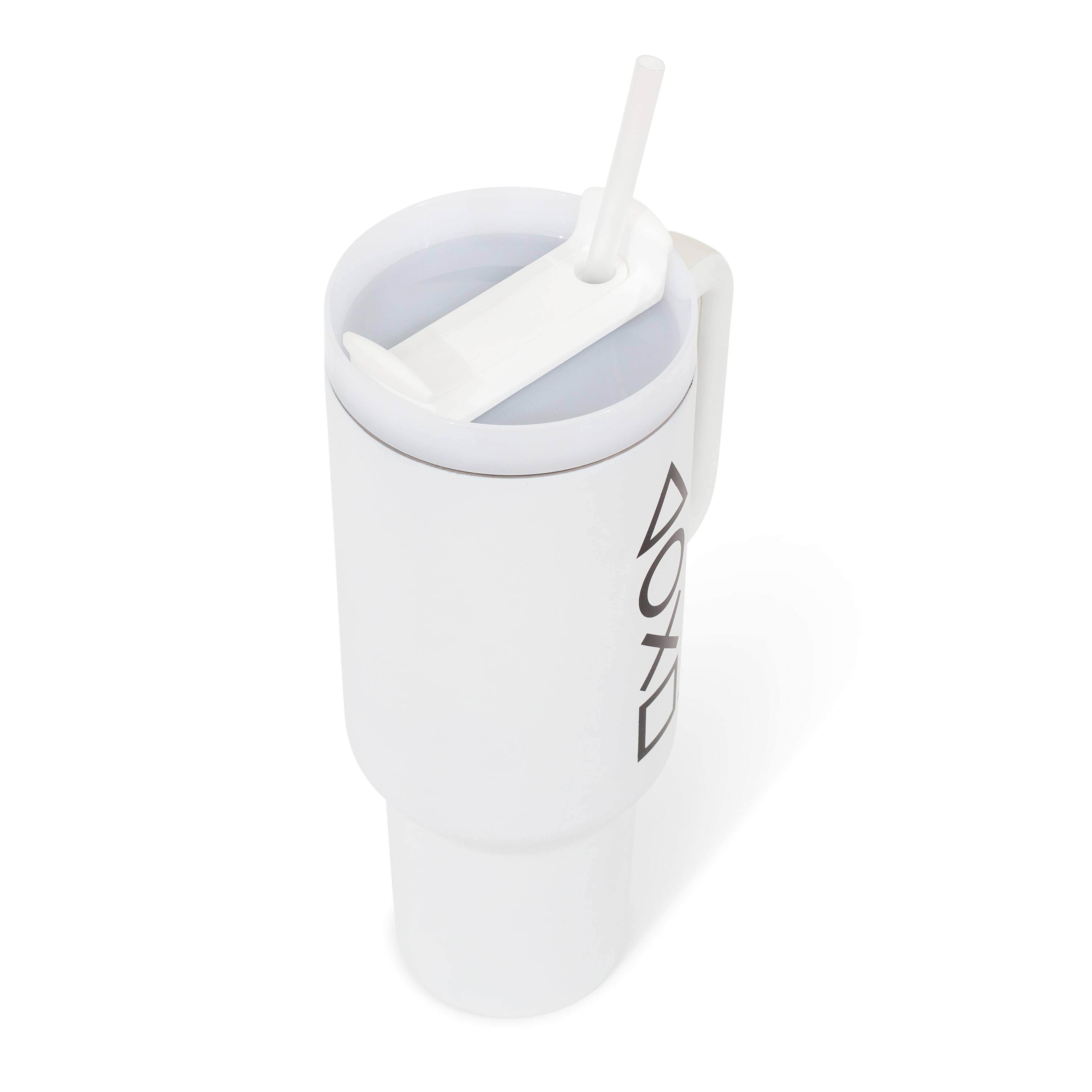 Alt View 10. Pyramid America - PlayStation Controller Icons Metal Travel Tumbler | Holds 40 Ounces - White/Black.