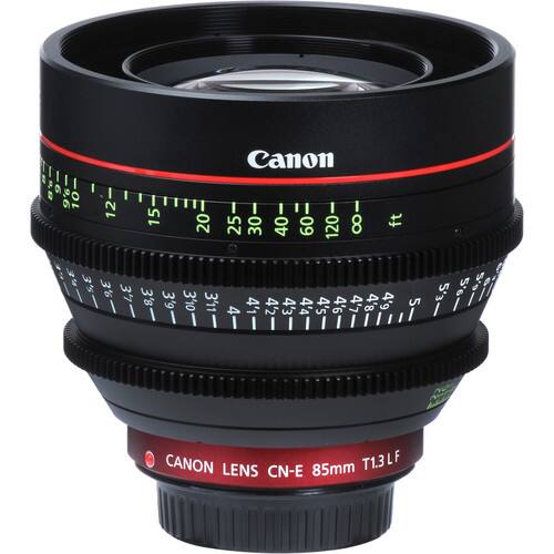 I $ a -9,6 10- 12 15 20 Canon I 25 30 40 60 120 8 ft 3's 3 3'6 37 4, 3'8 3'9 I 3'10 3'11 4 4'1 4'2 3 4'3 4'4 4's 4'6 4'7 4'8 4'9 5 5'9 U 5 S 1 5'3 E 56- 6 I CANON LENS CN-E 85mm T1.3LF