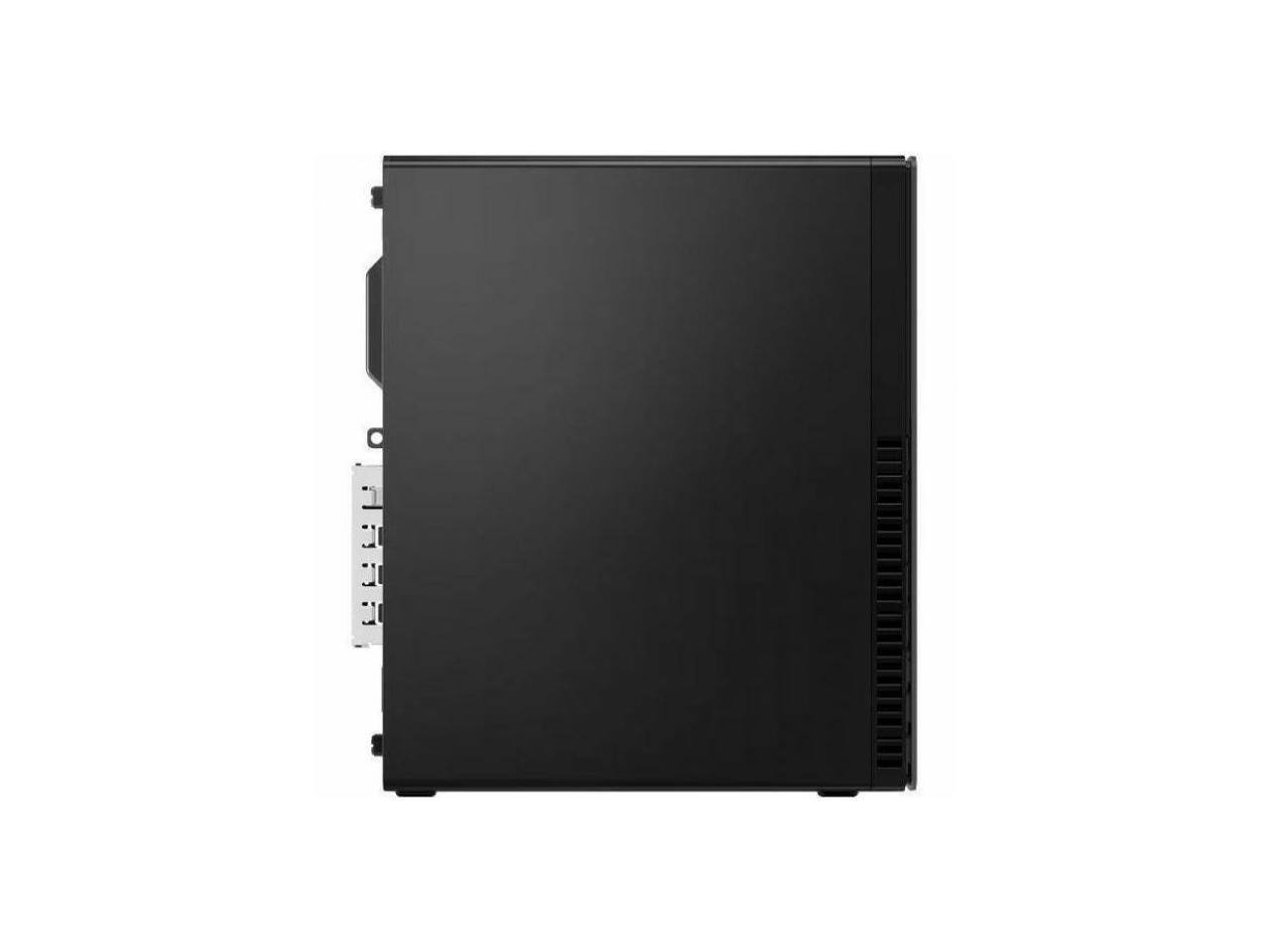Alt View 5. Lenovo - Lenovo ThinkCentre M75s Gen 2 - SFF Ryzen 3 Pro 5350G 4 GHz - 8 GB  (11R8004HUS) - Black.