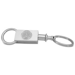 Jardine - Campbellsville Tigers Two-Section Key Ring - Silver