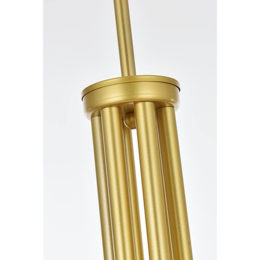 Alt View 1. Living District - Layne 42 inch chandelier in Brass - Brass.