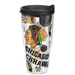 Tervis - Chicago Blackhawks 24oz. All Over Classic Tumbler - Multicolor