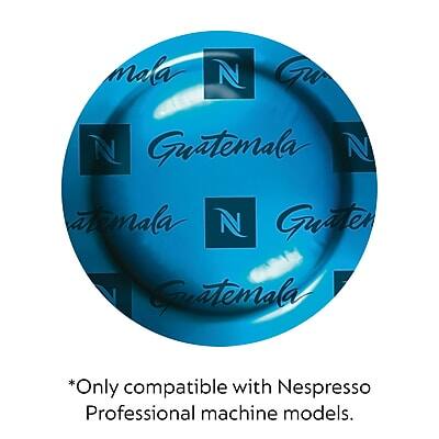 Mala N Guatemala  
*Only compatible with Nespresso Professional machine models.