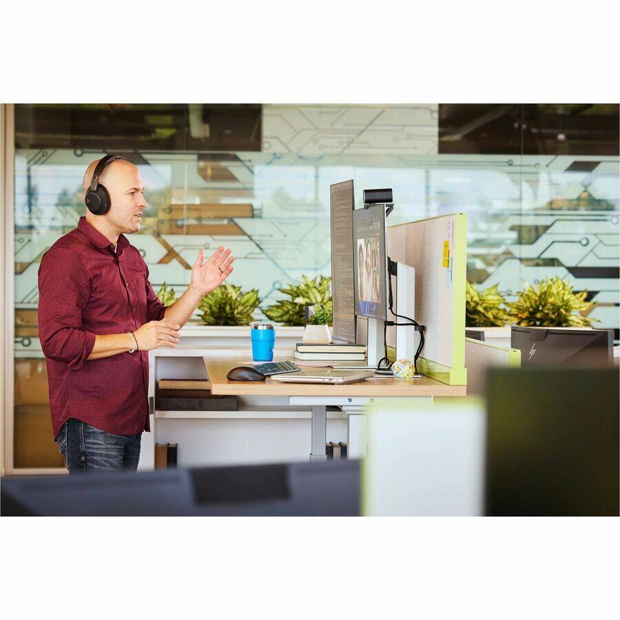 Alt View 2. HP - HP EliteBook X G1a 14" Touchscreen Notebook - 2.8K - 120 Hz - AMD Ryzen AI 9 HX PRO 375 - 64 GB - 1 TB SSD - English - Glacier Silver.