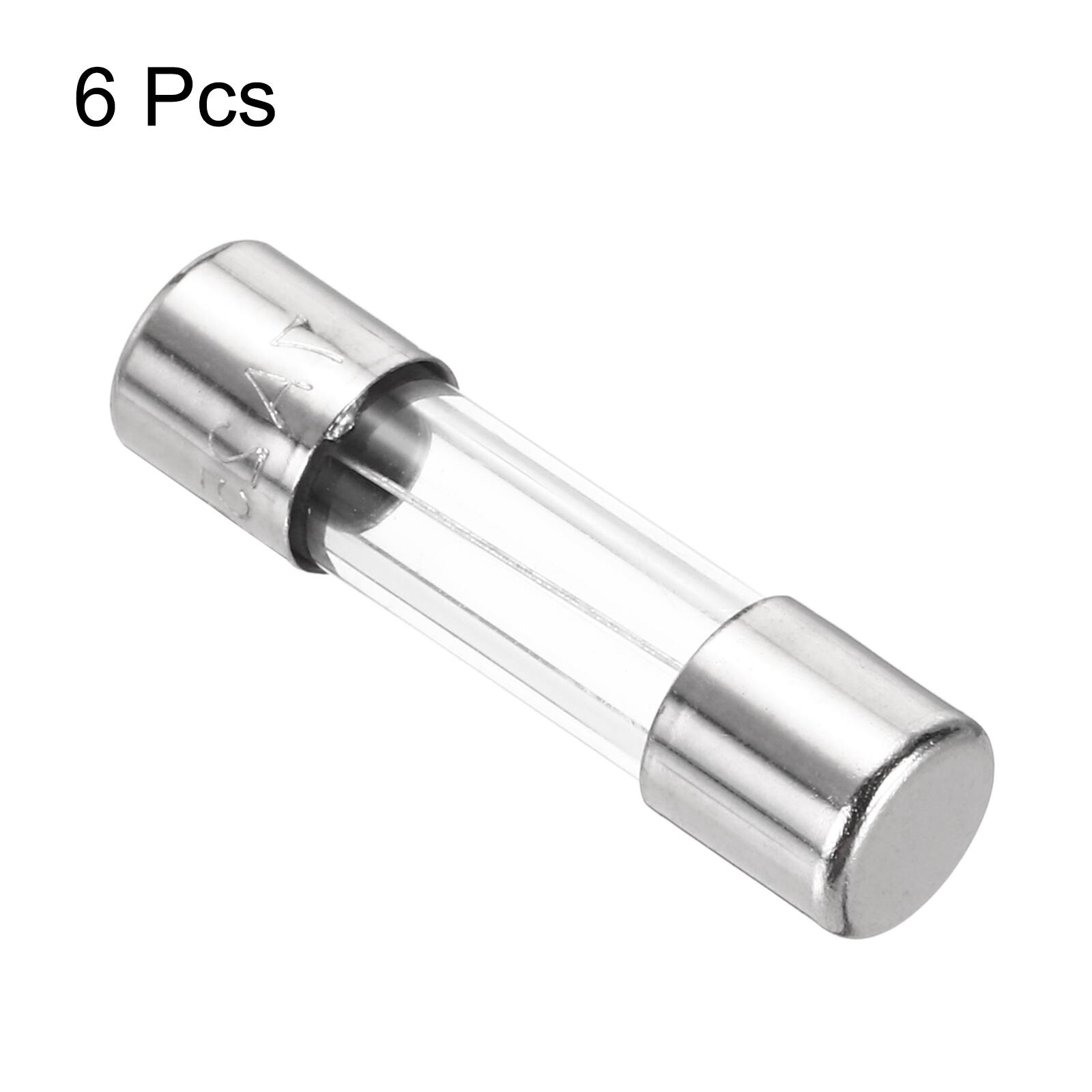 Alt View 2. Unique Bargains - 7A 250V 5x20mm Time Delay Glass Fuse UL Listed Slow Blow Fuse for Home Appliances 6pcs.