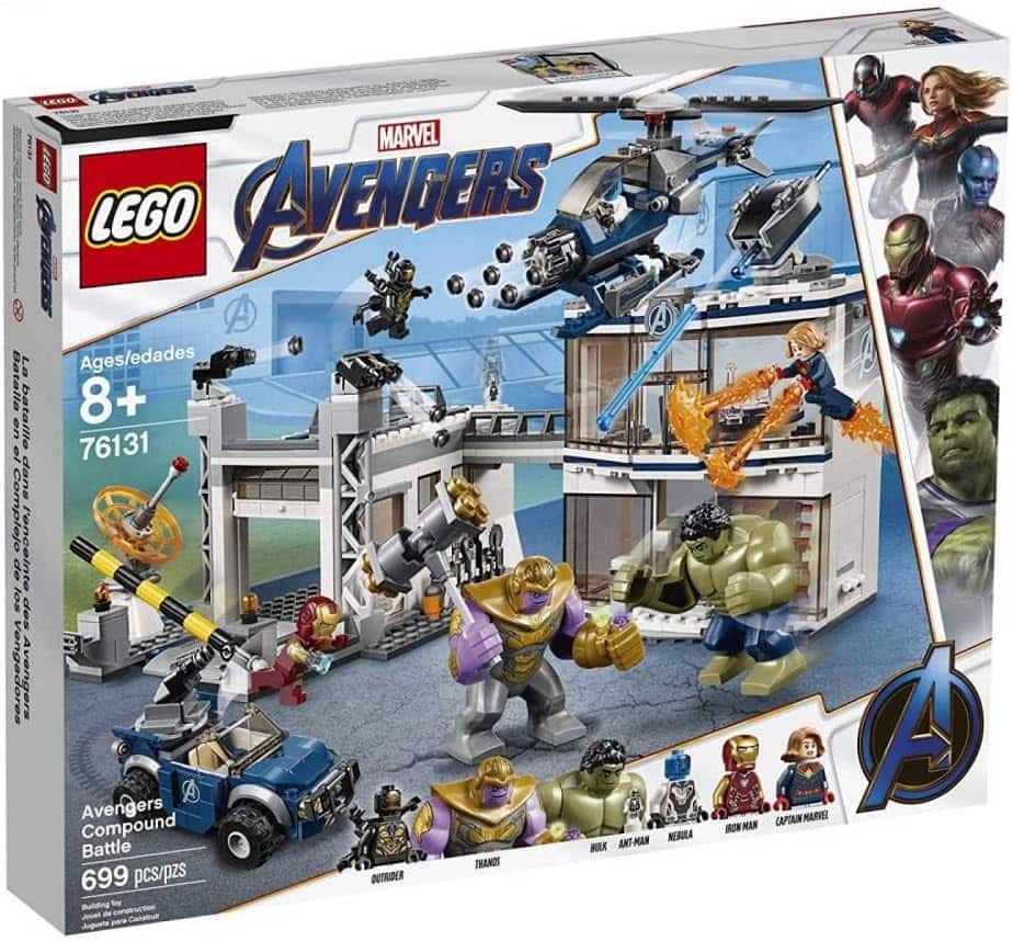 LEGO - Marvel Avengers Compound Battle 76131 Building Set (699 Pieces)