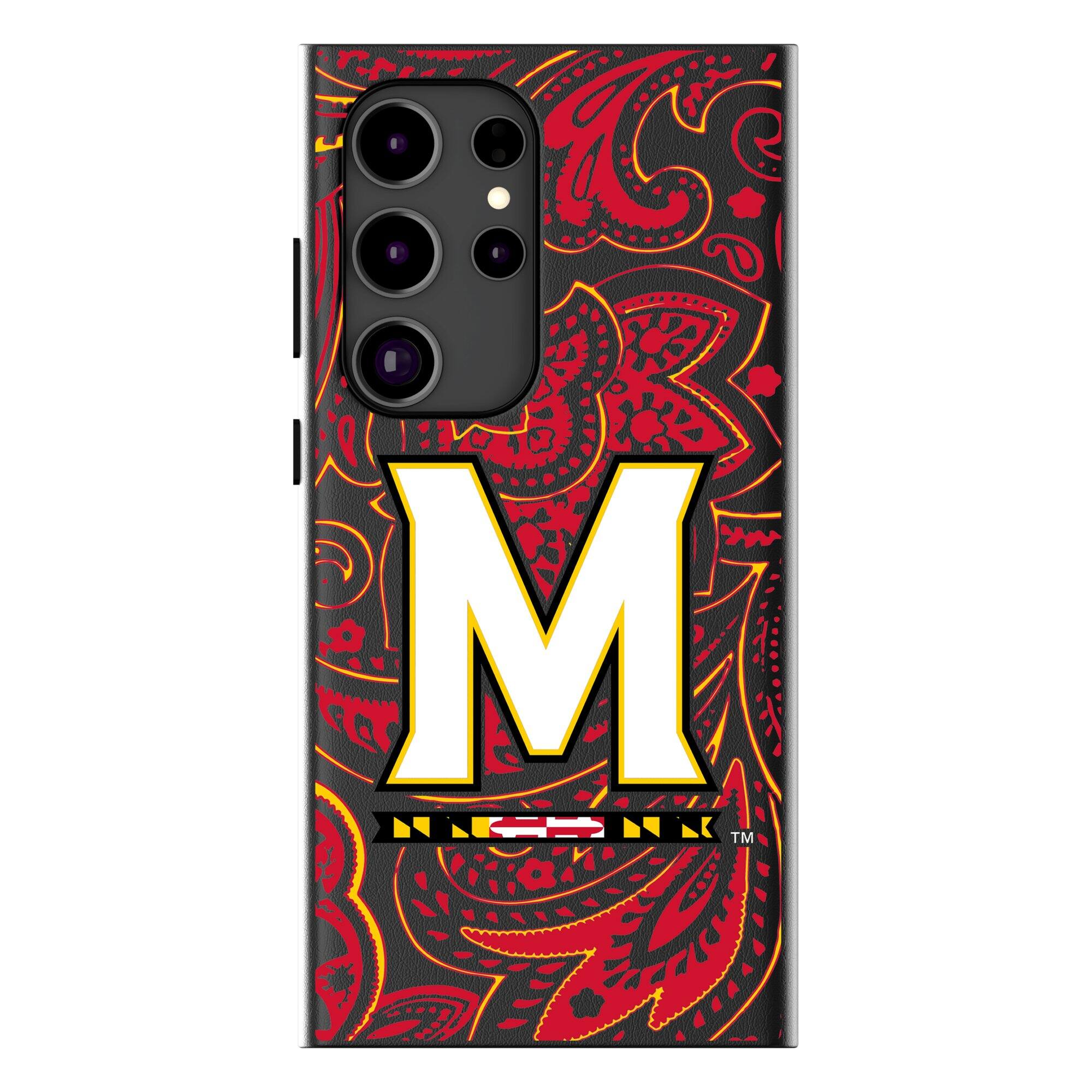 Keyscaper - NCAA - Maryland Terrapins Paisley Galaxy Magnetic Bump Case - S25 Ultra - Black price history on PriceWatchPro