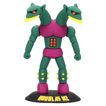 Front. SD Toys - Mazinger Z 3-Inch Mini Rubber Figure | Doublas M2 - Multi-Color.