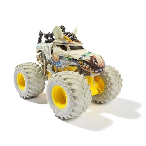 Angle. Monster Jam - Monster Jam Official 2025 Series 40 Tempest Steed 1:64 Diecast Monster Truck Toy for Boys & Girls Ages 3+ - Gray.