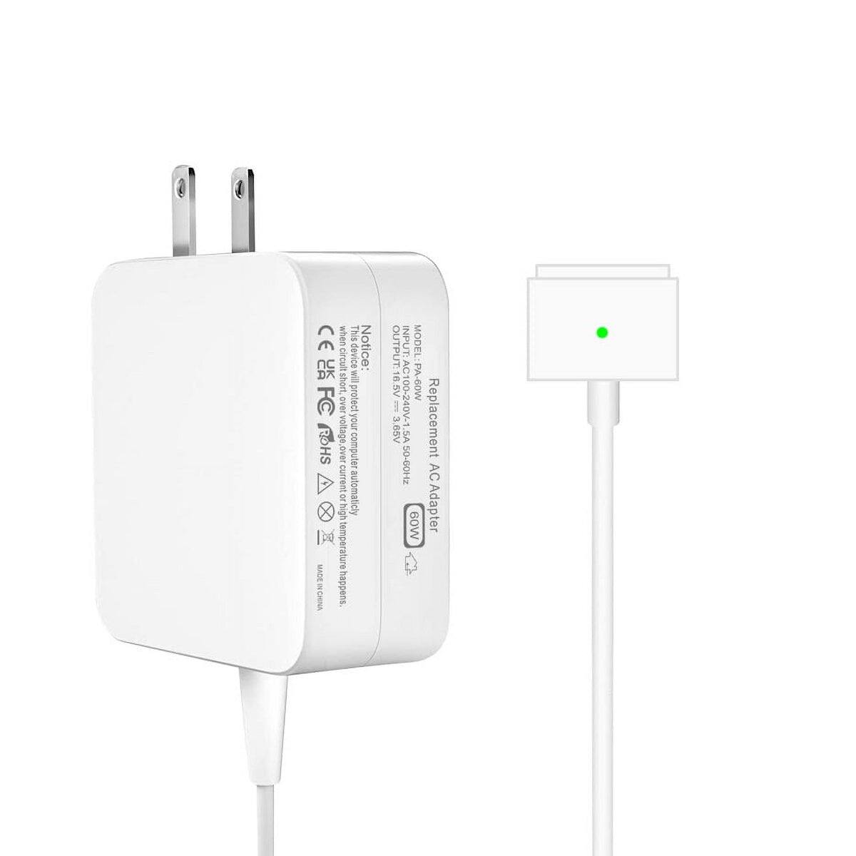 CE when UK circuit short, FC OAGL ROHS voltage over current or high X GDVN temperature happens. CHINA

This will device protect your computer automatically

Notice:
OUTPUT: 1 INPUT: MODEL 7 E 6.5V C100-240V-1.5A PA-60W 3.65V 3 OV-1 50-60Hz 60W
Replacement AC Adapter