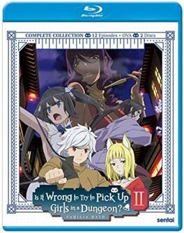 Is It Wrong To Try To Pick Up Girls In A Dungeon: Season 2 - BLU-RAY