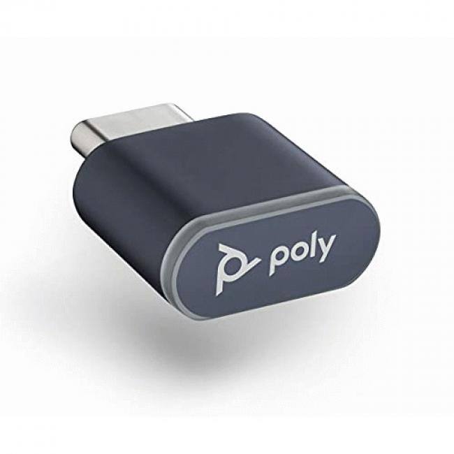 Front. HP - Poly BT700 USB-C Bluetooth Adapter (786C5AA).