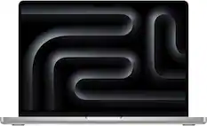 Front. Apple - MacBook Pro 14-inch Laptop - M5 chip with 10-core CPU and 10-core GPU - 16GB Memory - 1TB SSD - Silver.