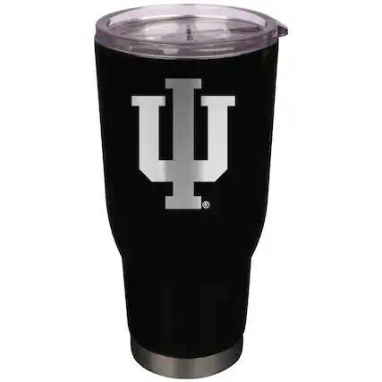 Front. Nordic Company - Indiana Hoosiers 32oz. Stainless Steel Pro Tumbler - Black.