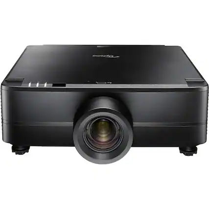 Front. Optoma - Optoma ZU820T 3D DLP Projector - 16:10 - High Dynamic Range (HDR) - Front - 1080p - 30000 Hour Economy Mode - 1.07 Billion Colors (30-bit).