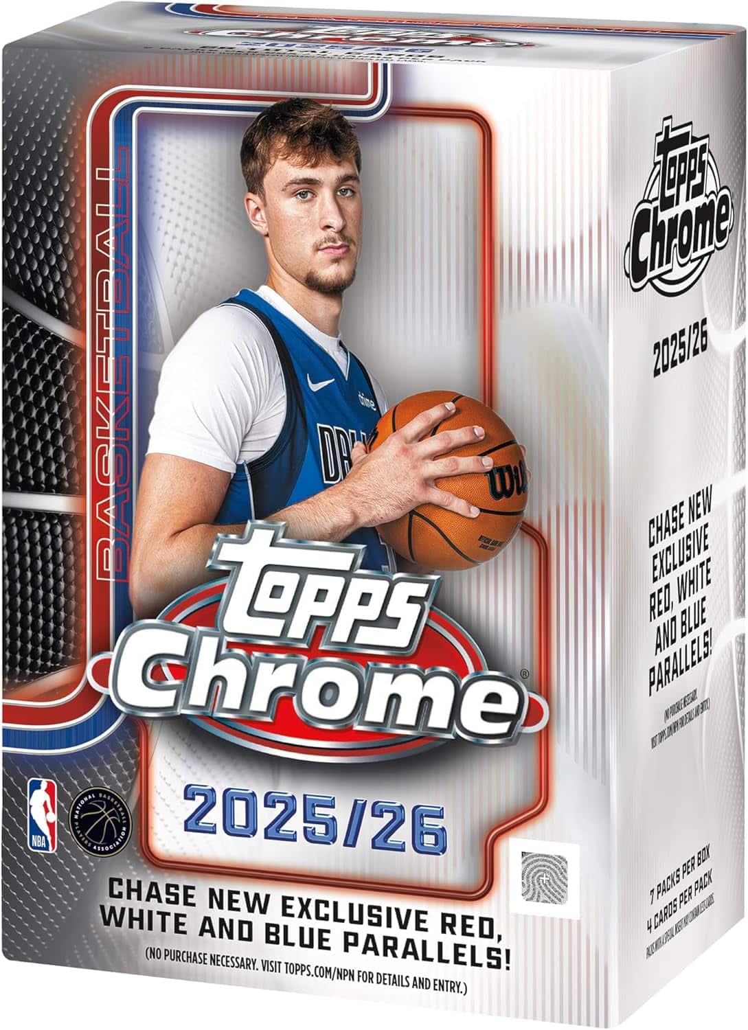 Topps - 2025-26 Chrome Basketball Value Blaster Box