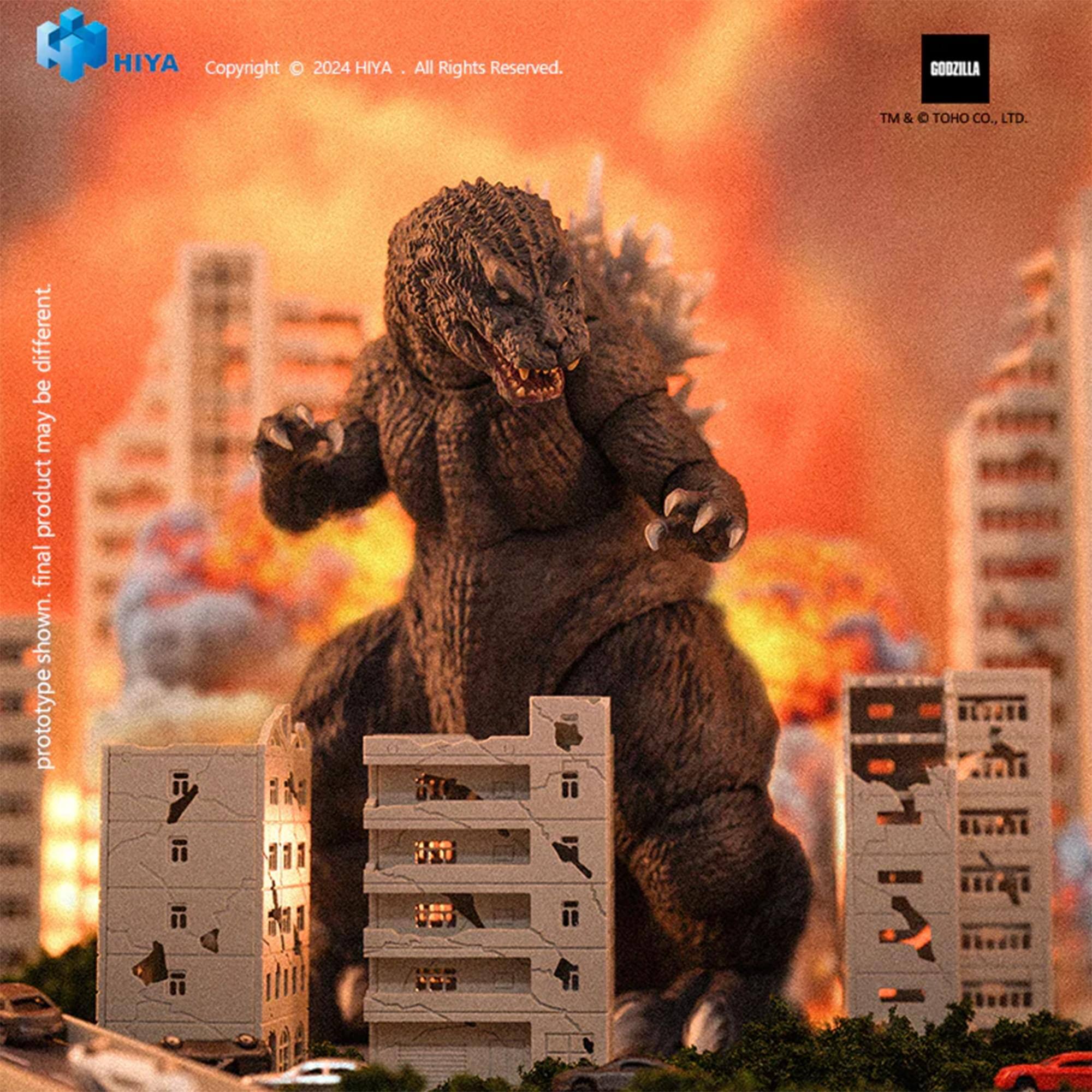 HIYA  
Copyright © 2024 HIYA. All Rights Reserved.  
GOOZILLA TM & TOHO CO., LTD.  
prototype may be different. product may be different. final shown.