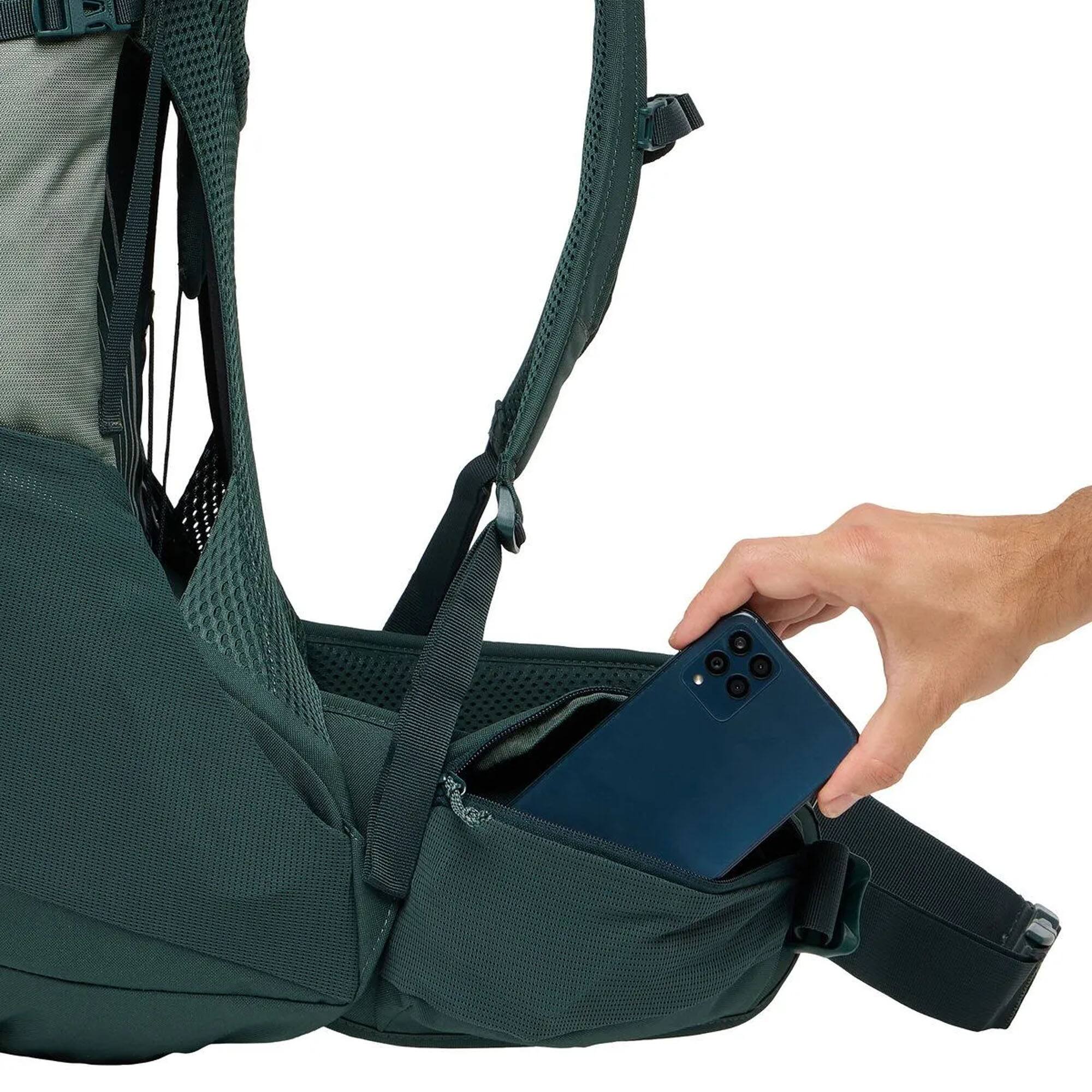 Alt View 3. VAUDE - Vaude Brenta 36+6 Hiking Backpack - Agave - Agave.