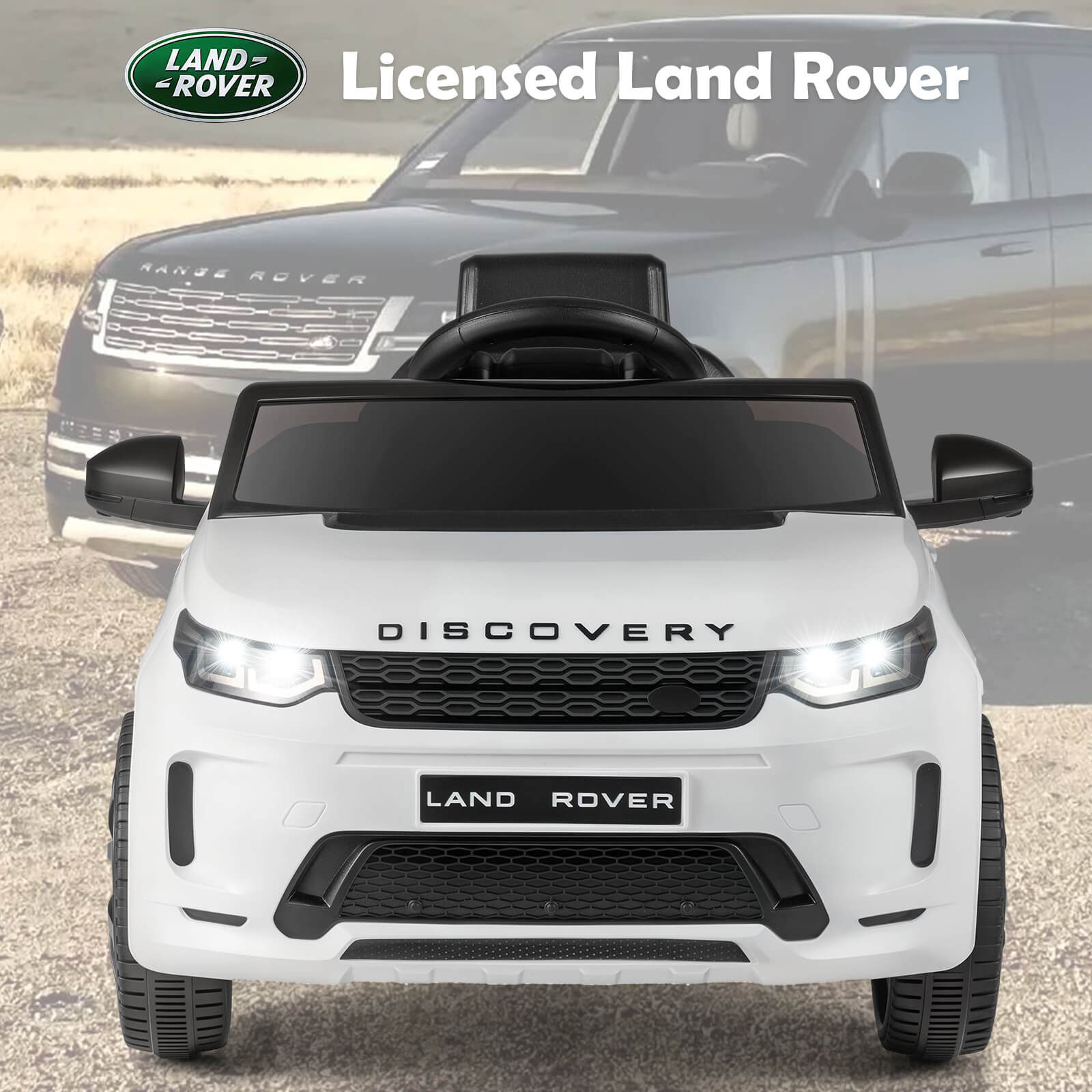 Licensed Land Rover  
LAND ROVER  
DISCOVERY  
LAND ROVER