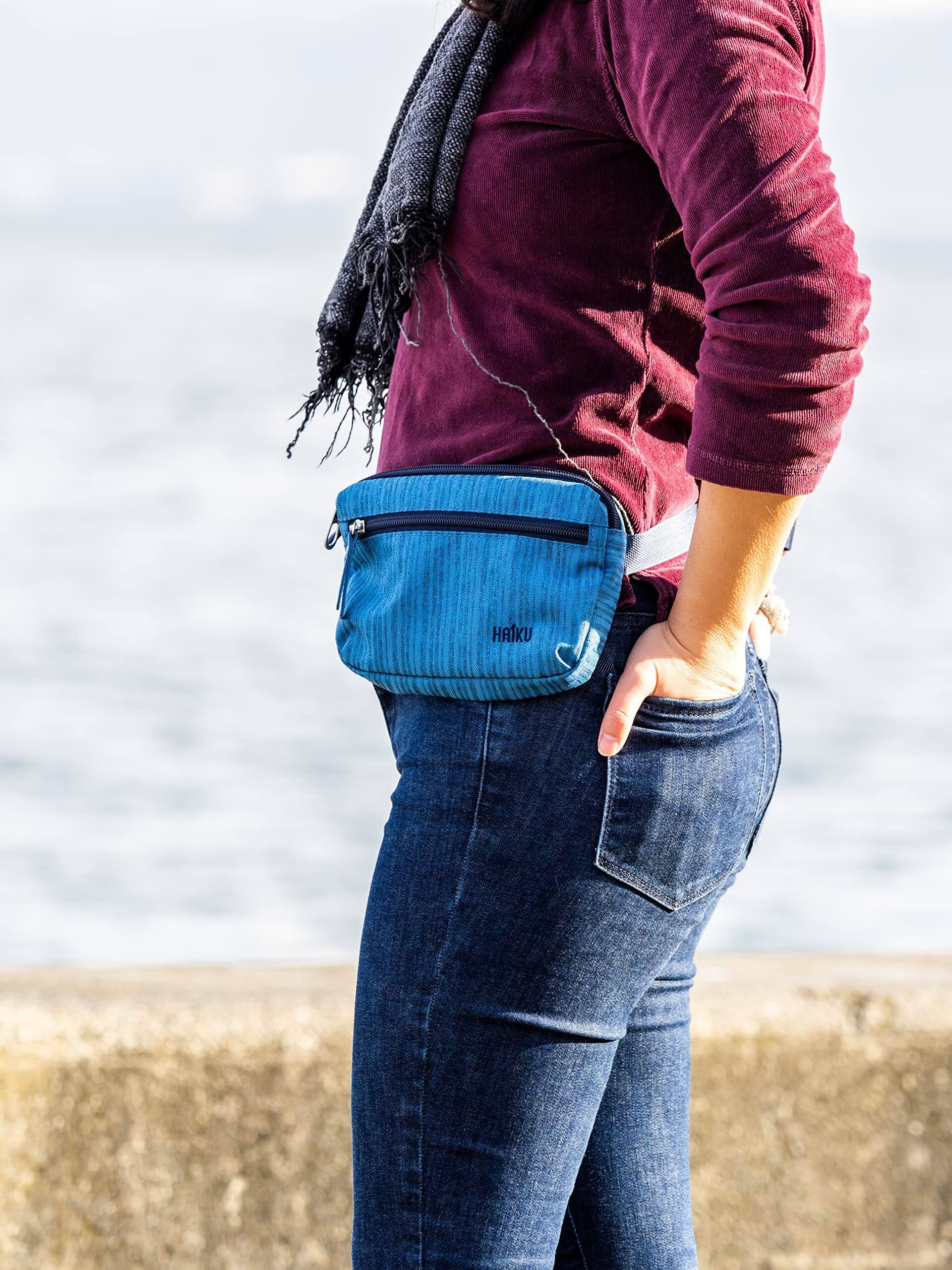 Alt View 3. Haiku - Haiku Hopper waistpack or crossbody sling - Sapphire.