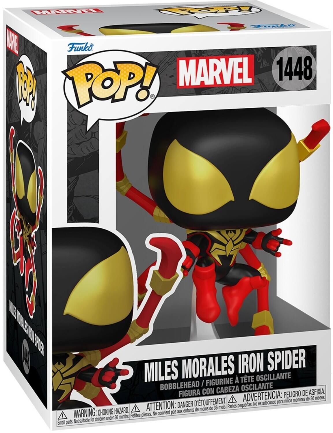 Funko Pop! Spider Man Miles Morales Iron Spider Multicolor FU83753