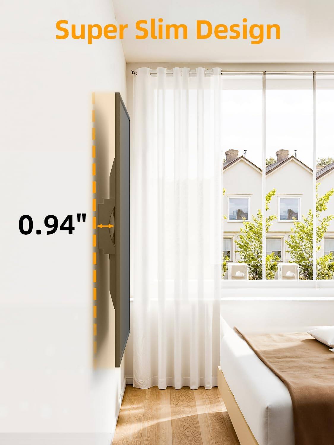 Super Slim Design  
0.94"