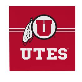 Evergreen Enterprises - Utah Utes 12" x 12" Wood Wall Sign - Multicolor