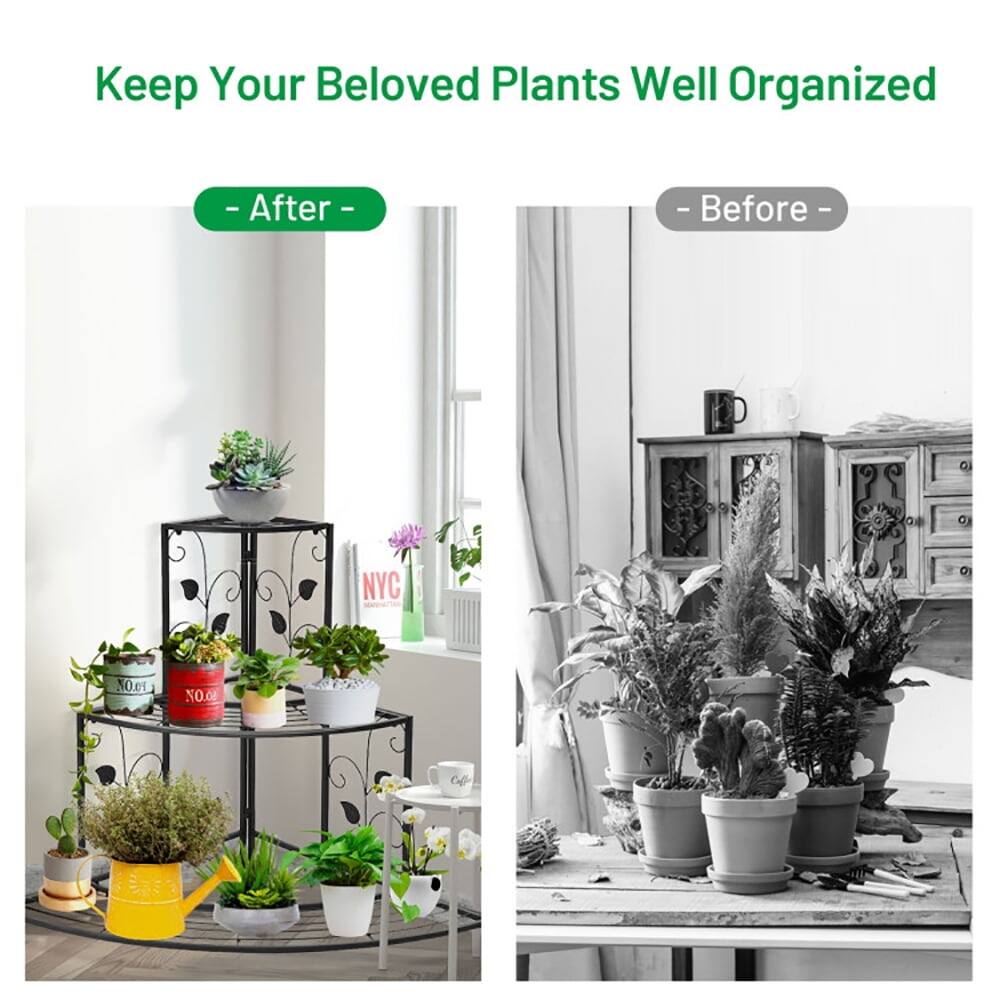 Keep Your Beloved Plants Well Organized

- After -
- Before -