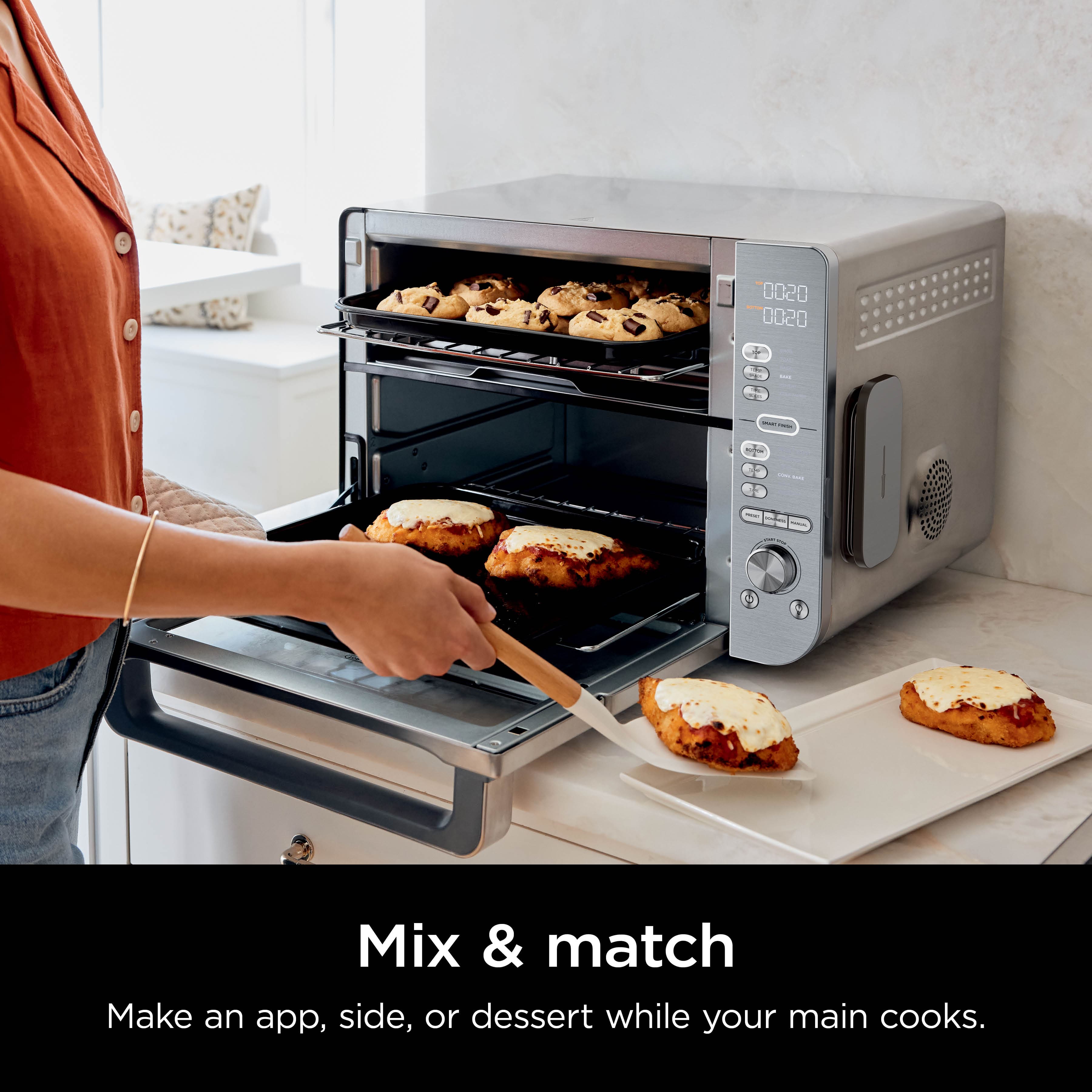 Mix & Match: Make an app, side, or dessert while your main cooks.