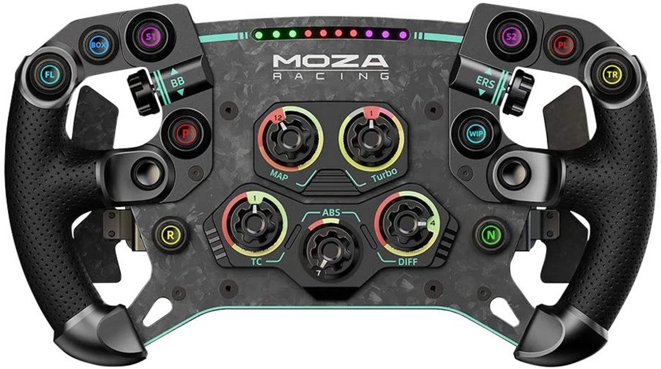 Moza Racing - GS V2P Formula Wheel for PC - Black - Front_Zoom