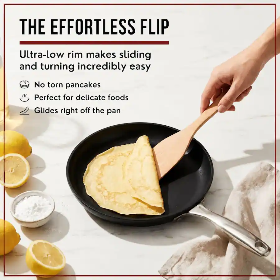 Max Pan Off Alva Maestro Ceramic Nonstick Pancake & Crepe Pan, 10