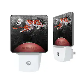 Keyscaper - Cincinnati Bengals Legendary Design Nightlight 2-Pack - Multicolor