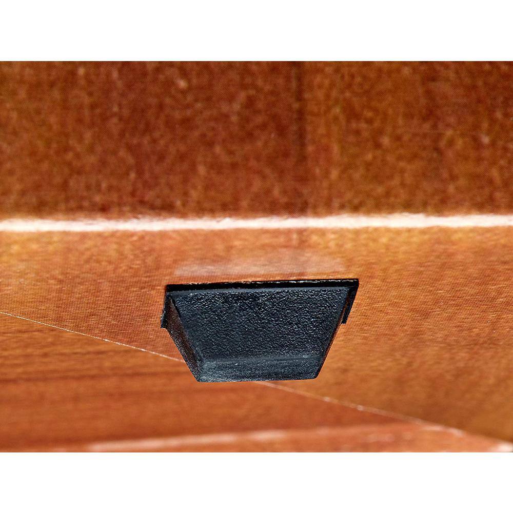 Alt View 1. AdirOffice - 12-Slot Rolled File Corrugated File Box - Oak.