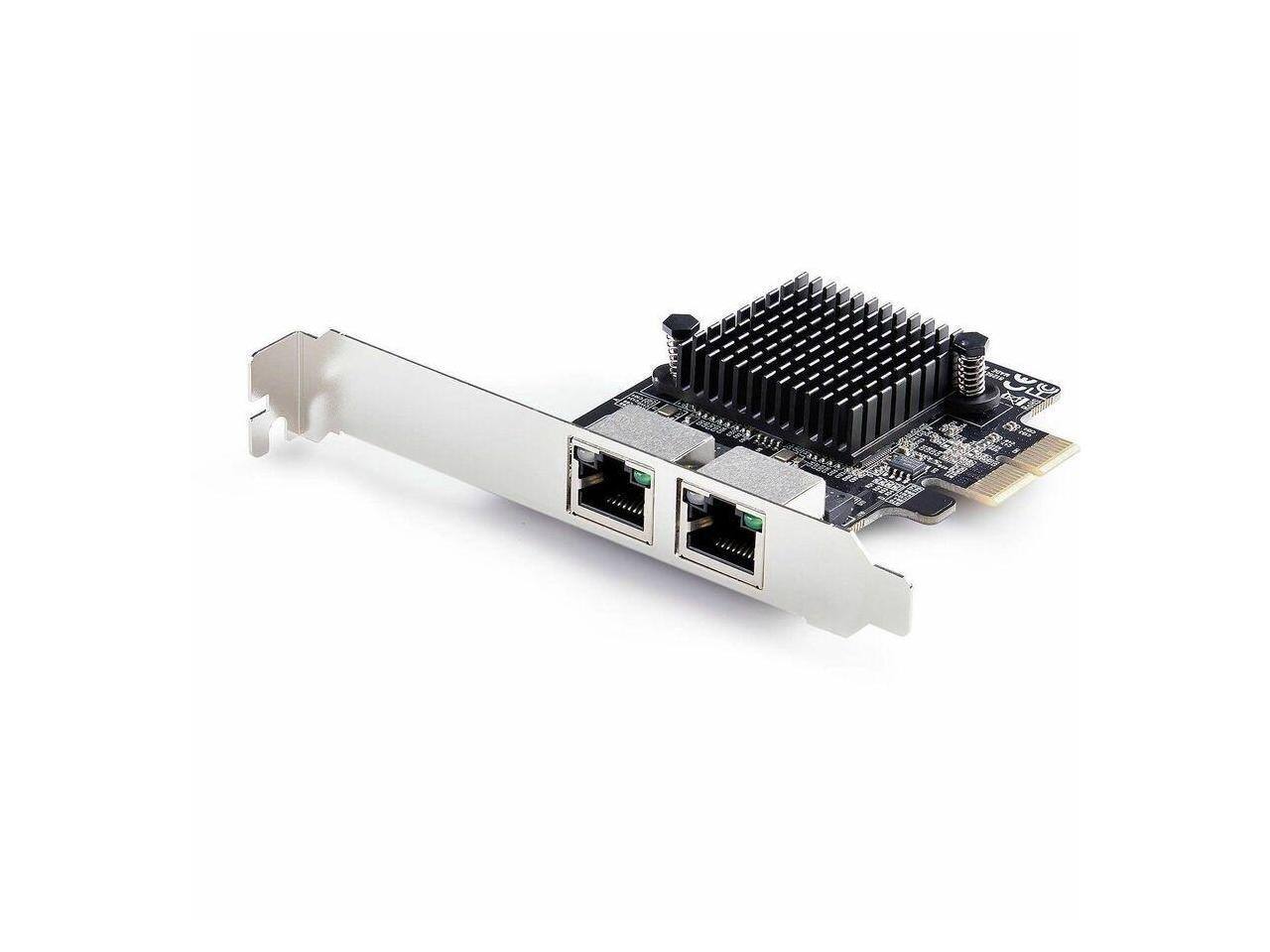 Alt View 4. StarTech.com - StarTech.com 2-Port 5G PCIe Network Adapter - Realtek RTL8126 - Windows/Linux - TAA.