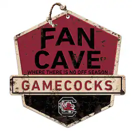 Jardine - South Carolina Gamecocks Fan Cave Badge Sign - Maroon